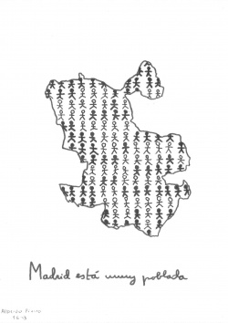 Dibujo realizado en la clase de diseño